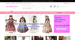 Desktop Screenshot of my-lolita-dress.com