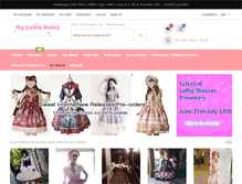 Tablet Screenshot of my-lolita-dress.com